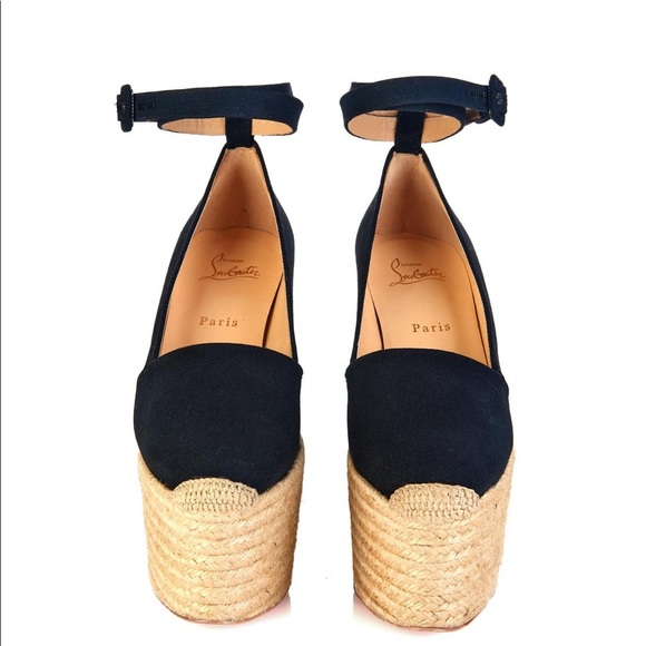 Christian Louboutin Dehia Sky High Wedges! Christian Louboutin Dehia Sky High Wedges!